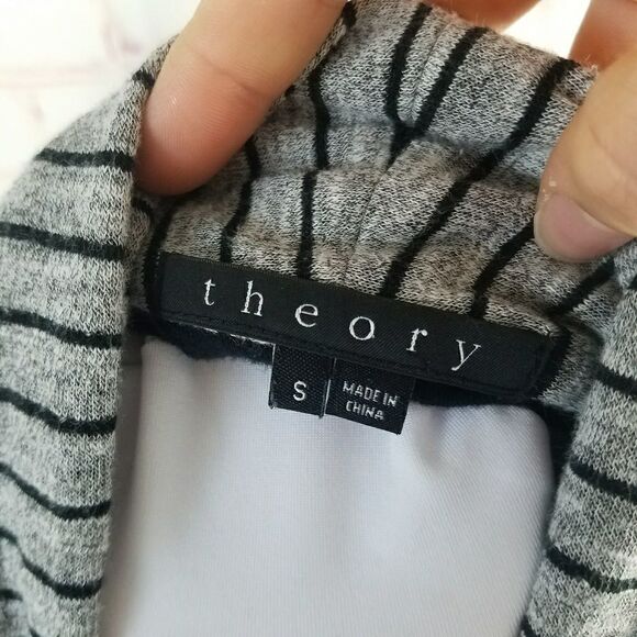 Theory open front cardigan - Picture 5 of 8